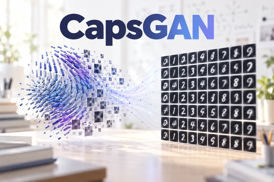 CapsGAN: capsule-network generative adversarial modeling